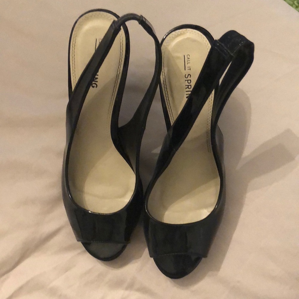 Black heels